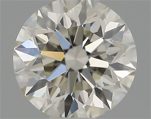 Picture of Natural Diamond 0.41 Carats, Round with Excellent Cut, H Color, VS2 Clarity and Certified by IGI