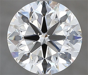 Picture of Natural Diamond 2.50 Carats, Round with Excellent Cut, G Color, VS2 Clarity and Certified by IGI