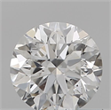 Natural Diamond 0.50 Carats, Round with Very Good Cut, G Color, I1 Clarity and Certified by GIA