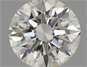 Natural Diamond 0.41 Carats, Round with Excellent Cut, G Color, SI1 Clarity and Certified by IGI