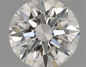 Picture of Natural Diamond 0.41 Carats, Round with Excellent Cut, G Color, SI1 Clarity and Certified by IGI