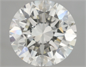 Natural Diamond 4.01 Carats, Round with Excellent Cut, I Color, VS1 Clarity and Certified by IGI