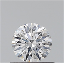 Natural Diamond 0.40 Carats, Round with Excellent Cut, D Color, SI2 Clarity and Certified by GIA