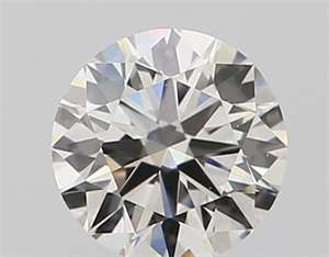 Picture of Natural Diamond 0.40 Carats, Round with Excellent Cut, I Color, VS1 Clarity and Certified by GIA