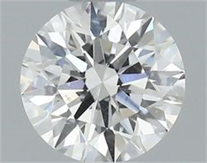 Picture of Natural Diamond 0.45 Carats, Round with Excellent Cut, F Color, SI2 Clarity and Certified by GIA