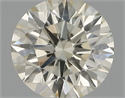 Natural Diamond 0.40 Carats, Round with Excellent Cut, K Color, SI2 Clarity and Certified by IGI