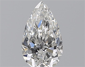 Picture of Natural Diamond 1.02 Carats, Pear with  Cut, F Color, SI1 Clarity and Certified by GIA