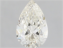 Natural Diamond 1.02 Carats, Pear with  Cut, J Color, SI2 Clarity and Certified by GIA