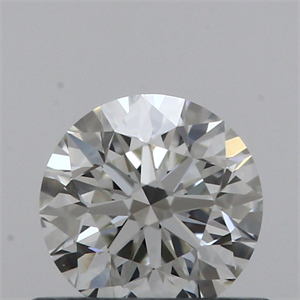 Picture of Natural Diamond 0.50 Carats, Round with Excellent Cut, I Color, VS1 Clarity and Certified by GIA