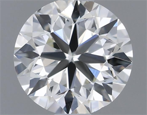 Picture of Natural Diamond 0.40 Carats, Round with Very Good Cut, K Color, VS2 Clarity and Certified by GIA