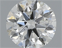 Natural Diamond 0.40 Carats, Round with Very Good Cut, G Color, VS2 Clarity and Certified by GIA