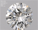 Natural Diamond 0.40 Carats, Round with Good Cut, G Color, I1 Clarity and Certified by GIA