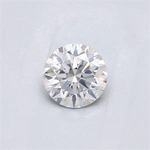 Picture of Natural Diamond 0.40 Carats, Round with Very Good Cut, G Color, I1 Clarity and Certified by GIA