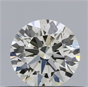 Natural Diamond 0.40 Carats, Round with Excellent Cut, I Color, VS1 Clarity and Certified by IGI