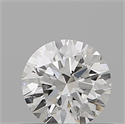 Natural Diamond 0.40 Carats, Round with Excellent Cut, F Color, VVS1 Clarity and Certified by GIA