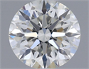 Natural Diamond 0.40 Carats, Round with Excellent Cut, H Color, VS1 Clarity and Certified by GIA