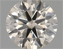 Natural Diamond 0.50 Carats, Round with Excellent Cut, K Color, SI1 Clarity and Certified by IGI