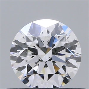 Picture of Natural Diamond 0.41 Carats, Round with Excellent Cut, D Color, SI1 Clarity and Certified by GIA