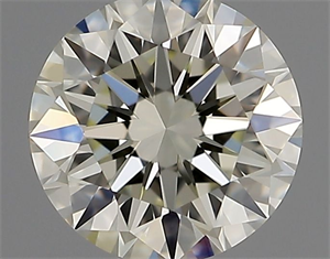 Picture of Natural Diamond 0.50 Carats, Round with Excellent Cut, J Color, VVS2 Clarity and Certified by IGI