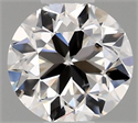 Natural Diamond 0.50 Carats, Round with Very Good Cut, I Color, SI1 Clarity and Certified by GIA