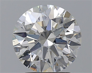 Picture of Natural Diamond 2.01 Carats, Round with Excellent Cut, F Color, SI1 Clarity and Certified by GIA