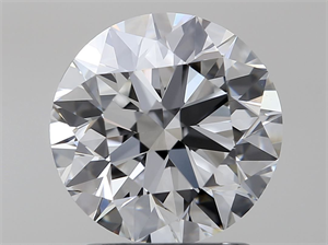 Picture of Natural Diamond 1.80 Carats, Round with Excellent Cut, F Color, VVS2 Clarity and Certified by GIA