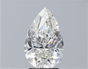 Natural Diamond 3.00 Carats, Pear with  Cut, I Color, SI1 Clarity and Certified by GIA