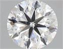 Natural Diamond 0.40 Carats, Round with Very Good Cut, E Color, SI1 Clarity and Certified by GIA