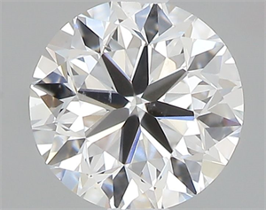 Picture of Natural Diamond 0.40 Carats, Round with Very Good Cut, E Color, SI1 Clarity and Certified by GIA