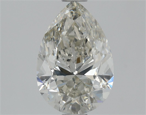 Picture of Natural Diamond 1.01 Carats, Pear with  Cut, I Color, SI1 Clarity and Certified by GIA