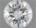 Natural Diamond 0.40 Carats, Round with Excellent Cut, J Color, SI1 Clarity and Certified by GIA