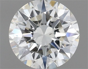 Picture of Natural Diamond 0.40 Carats, Round with Excellent Cut, J Color, SI1 Clarity and Certified by GIA