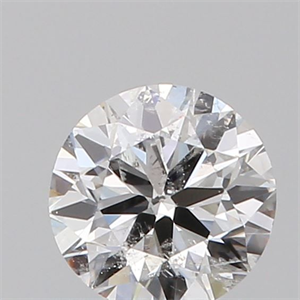 Picture of Natural Diamond 0.40 Carats, Round with Very Good Cut, F Color, I1 Clarity and Certified by GIA