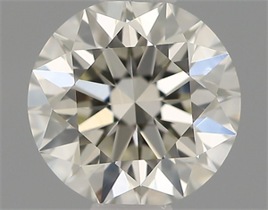 Picture of Natural Diamond 0.50 Carats, Round with Excellent Cut, I Color, VS1 Clarity and Certified by IGI