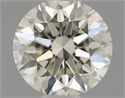 Natural Diamond 0.50 Carats, Round with Excellent Cut, I Color, VS1 Clarity and Certified by IGI