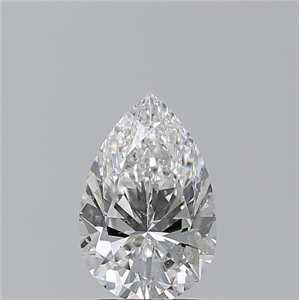 Picture of Natural Diamond 2.01 Carats, Pear with  Cut, D Color, SI1 Clarity and Certified by GIA