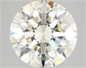 Natural Diamond 3.05 Carats, Round with Excellent Cut, I Color, VS1 Clarity and Certified by IGI