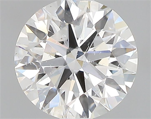 Picture of Natural Diamond 0.46 Carats, Round with Excellent Cut, F Color, SI2 Clarity and Certified by GIA