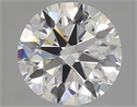 Natural Diamond 3.01 Carats, Round with Excellent Cut, G Color, VS2 Clarity and Certified by GIA