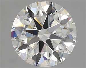 Picture of Natural Diamond 3.01 Carats, Round with Excellent Cut, G Color, VS2 Clarity and Certified by GIA