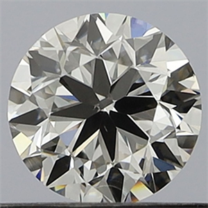 Picture of Natural Diamond 0.50 Carats, Round with Very Good Cut, I Color, VS2 Clarity and Certified by GIA