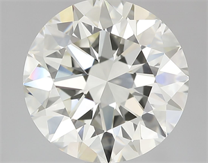 Picture of Natural Diamond 3.77 Carats, Round with Excellent Cut, K Color, VVS1 Clarity and Certified by IGI