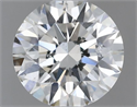 Natural Diamond 0.50 Carats, Round with Excellent Cut, H Color, SI1 Clarity and Certified by IGI