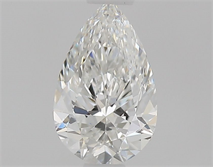 Picture of Natural Diamond 0.50 Carats, Pear with  Cut, F Color, VVS1 Clarity and Certified by GIA