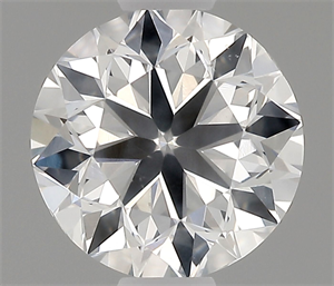 Picture of Natural Diamond 0.50 Carats, Round with Very Good Cut, F Color, I1 Clarity and Certified by GIA