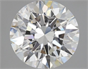 Natural Diamond 2.03 Carats, Round with Excellent Cut, F Color, VVS1 Clarity and Certified by GIA