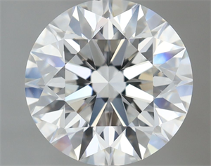 Picture of Natural Diamond 2.19 Carats, Round with Excellent Cut, F Color, VVS2 Clarity and Certified by GIA