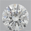 Natural Diamond 2.02 Carats, Round with Excellent Cut, G Color, SI1 Clarity and Certified by GIA