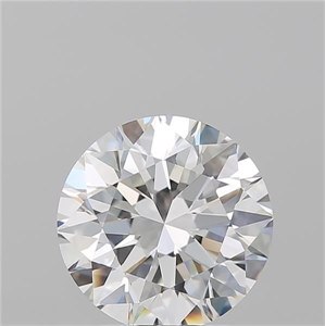 Picture of Natural Diamond 3.01 Carats, Round with Excellent Cut, F Color, VVS2 Clarity and Certified by GIA