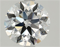 Natural Diamond 1.90 Carats, Round with Excellent Cut, D Color, VVS2 Clarity and Certified by GIA